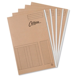 Crystalfile Insert Folders Buff [Pack 50]